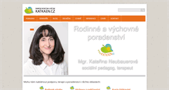 Desktop Screenshot of katkaen.cz